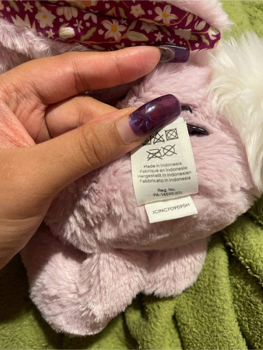 Jellycat Thistlepop Blossom Luxe Bunny - photo 3