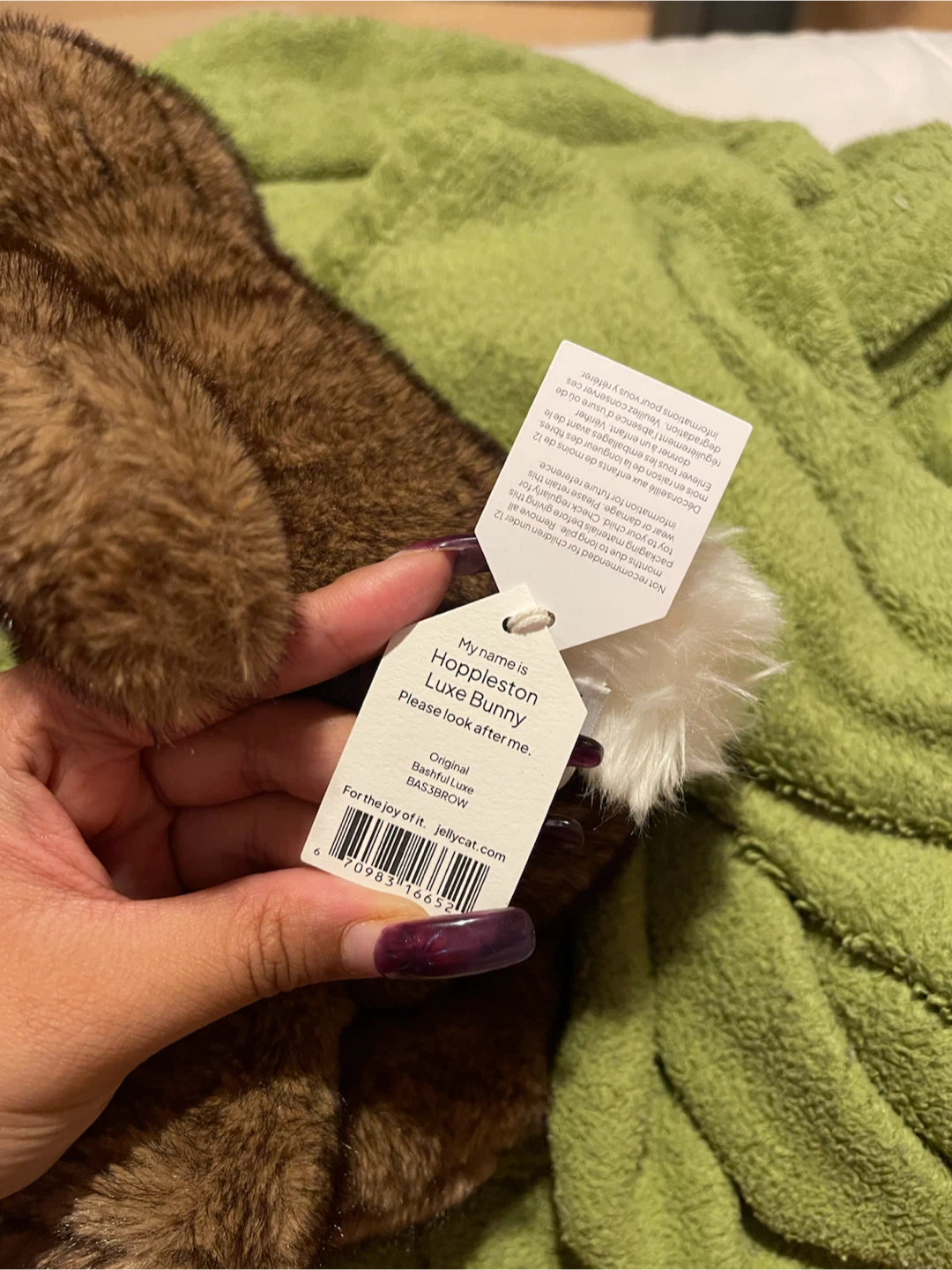 Jellycat Hoppleston Luxe Bunny - photo 2