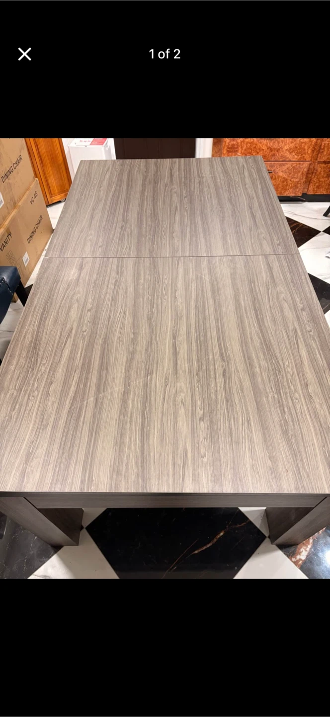 Gray Wood Grain Pool Table