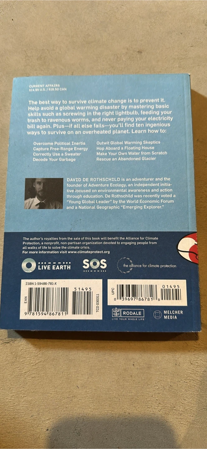 The Live Earth Global Warming Survival Handbook Book - photo 2