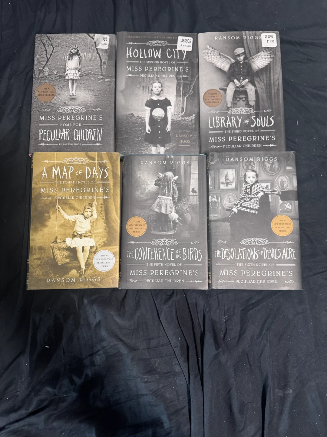 Miss Peregrine’s peculiar children 6 book series