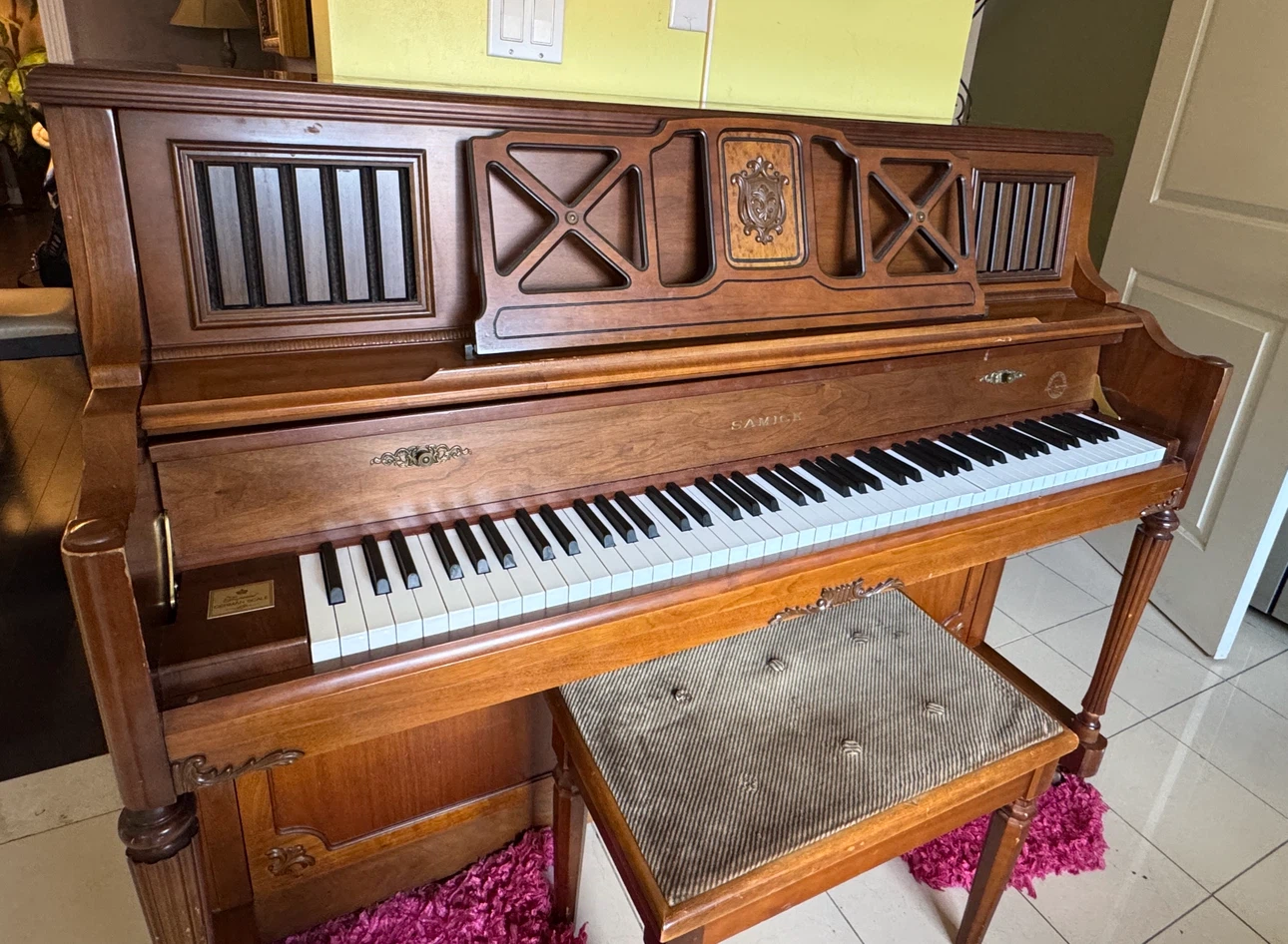 Samick Upright Piano with German Scale - photo 2