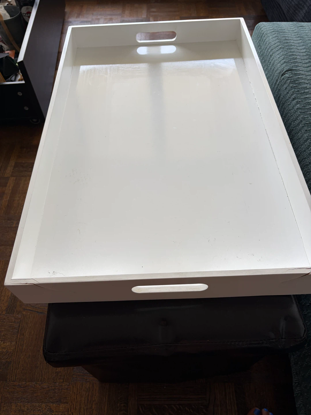 White Serving Tray