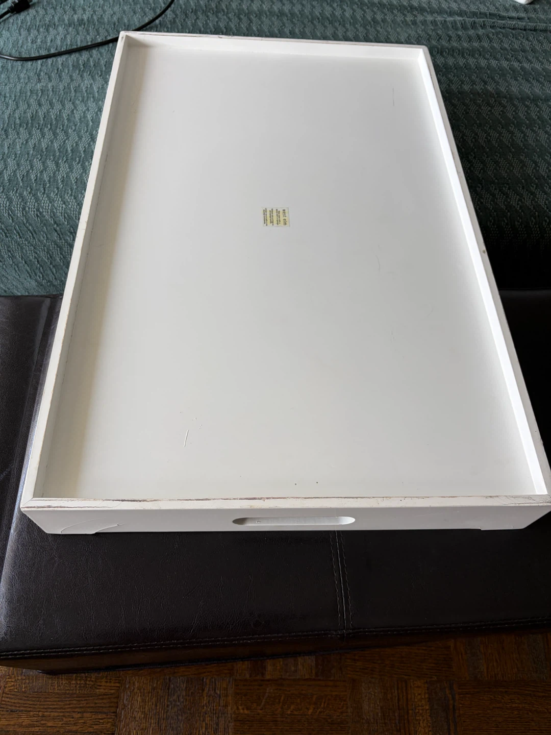 White Serving Tray - photo 4