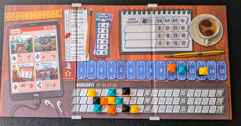 Comic Hunters Board Game Insert - photo 3