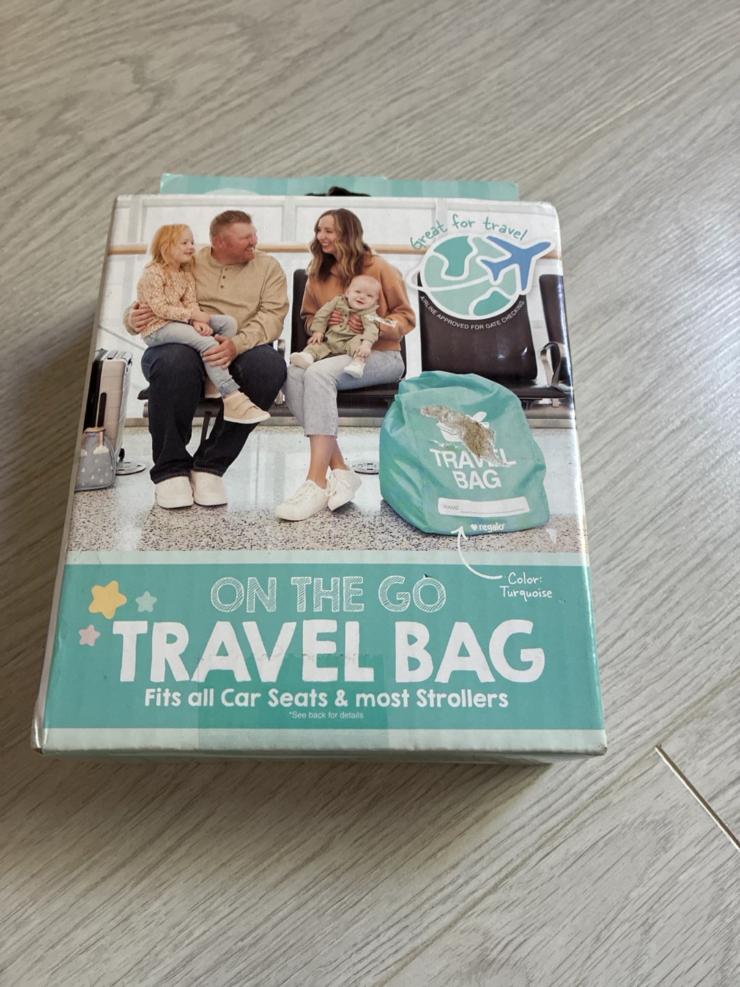 Regalo On The Go Travel Bag - Turquoise