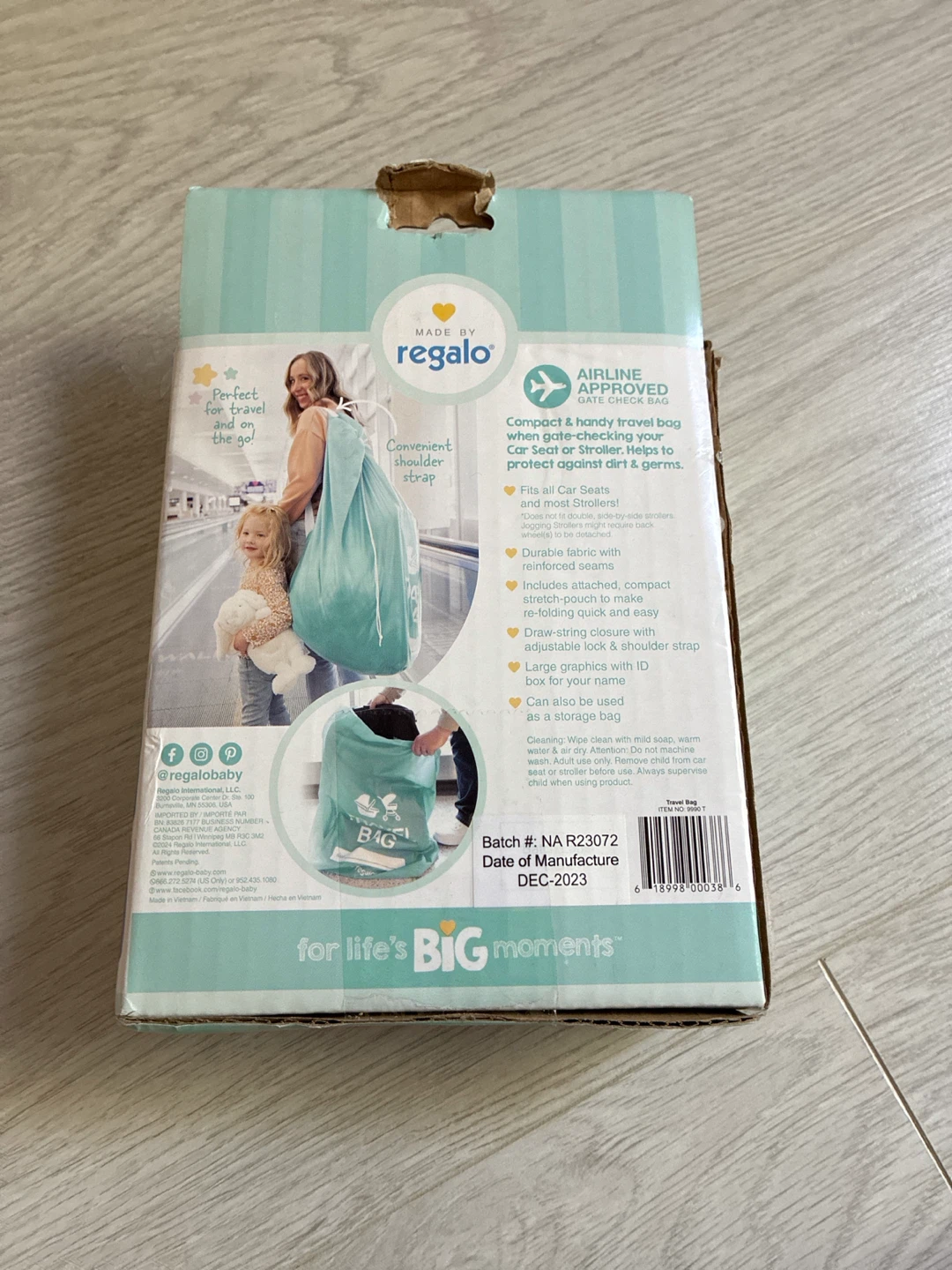 Regalo On The Go Travel Bag - Turquoise - photo 2