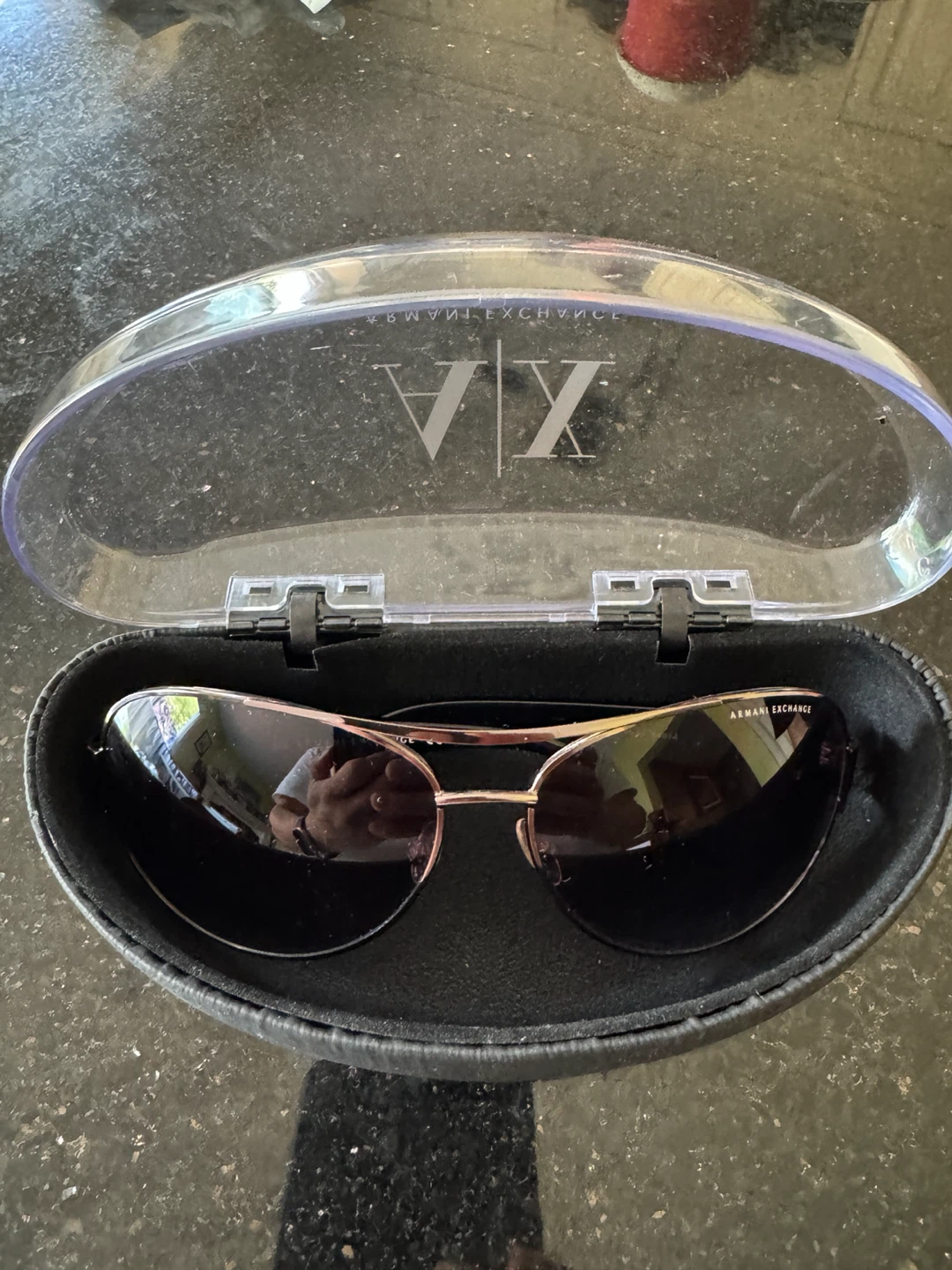 Armani Exchange Sunglasses with Case
