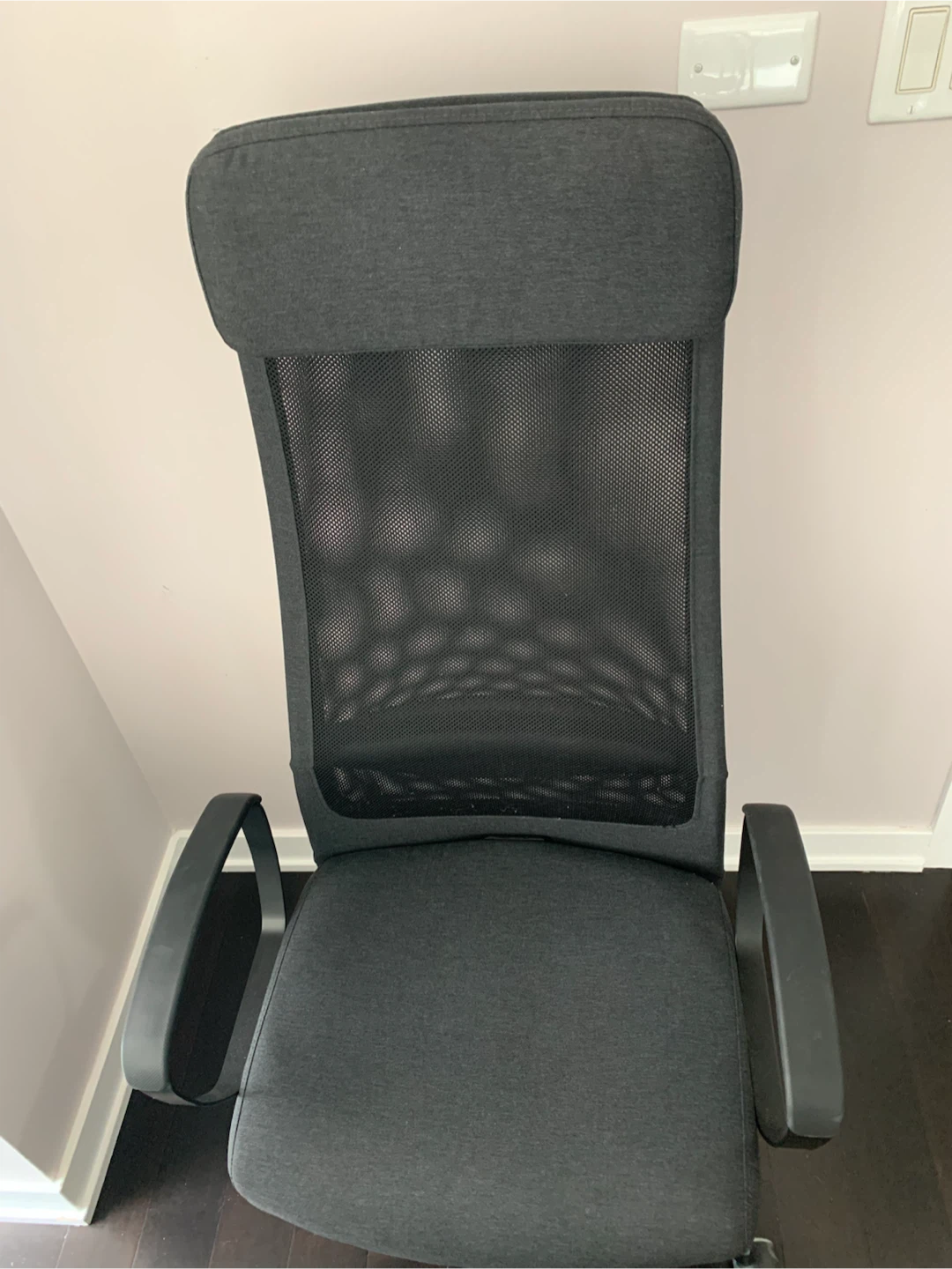 IKEA MARKUS office chair in dark grey
