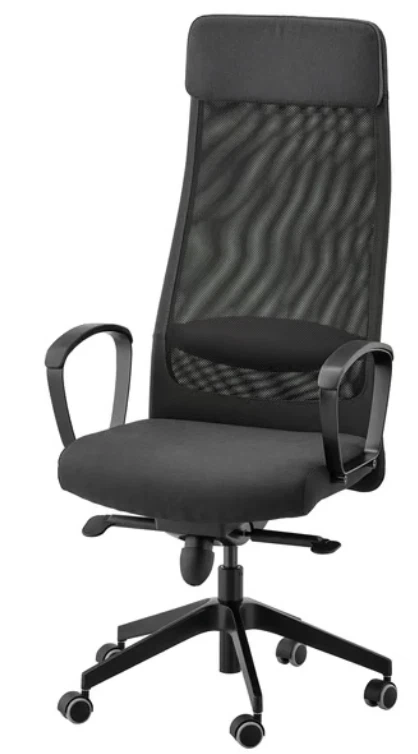 IKEA MARKUS office chair in dark grey - photo 4
