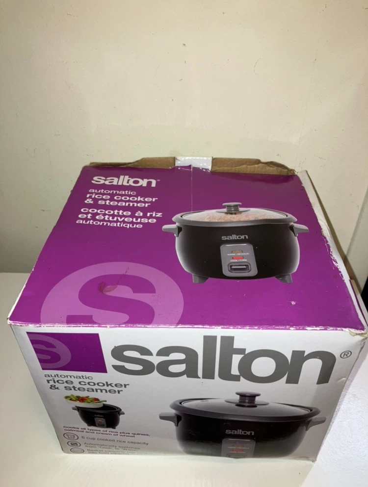 Salton Automatic Rice Cooker & Steamer