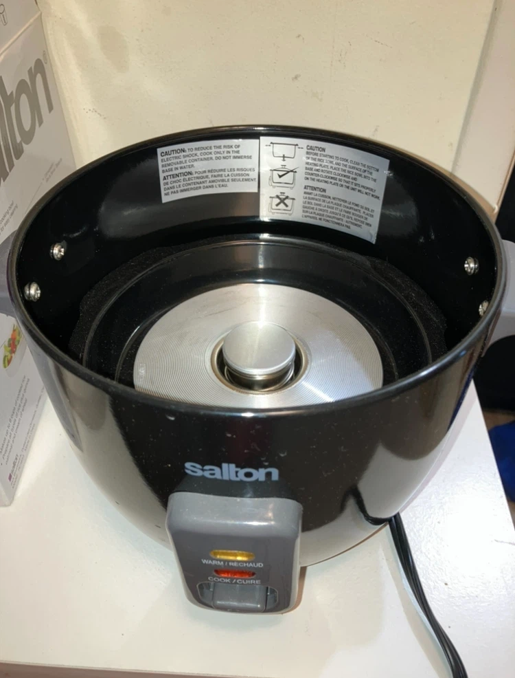Salton Automatic Rice Cooker & Steamer - photo 4