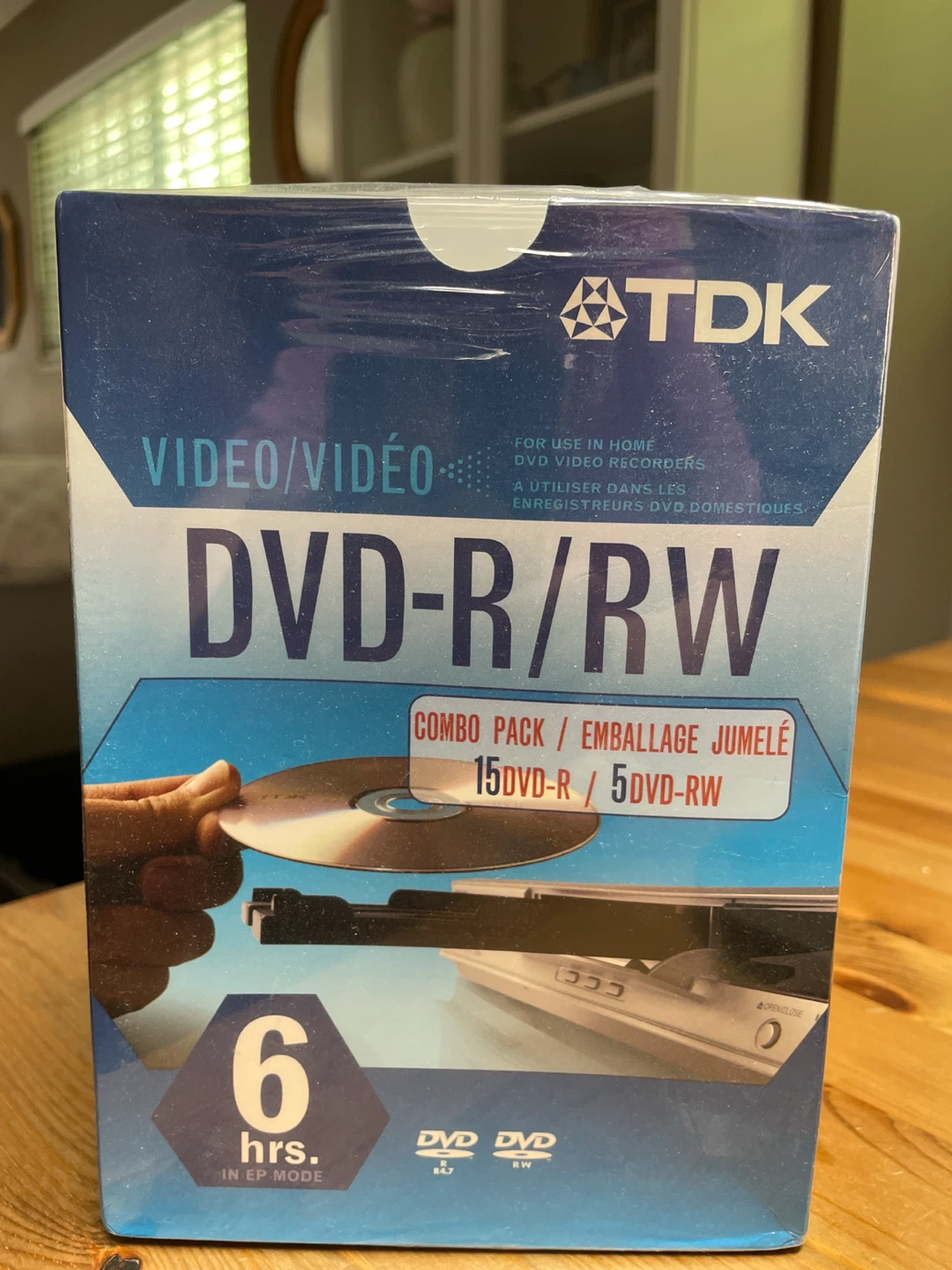 TDK DVD-R/RW Combo Pack (15x DVD-R, 5x DVD-RW)