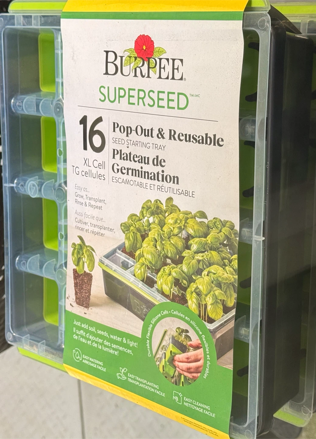 Brand new, Burpee SuperSeed 16 XL Cell Seed Starting Tray. - photo 2