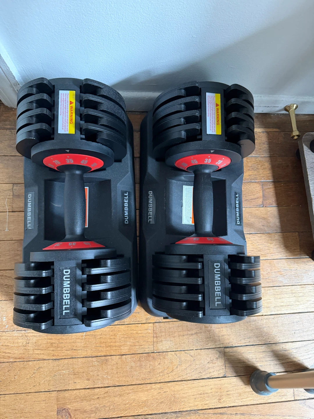 Adjustable weights