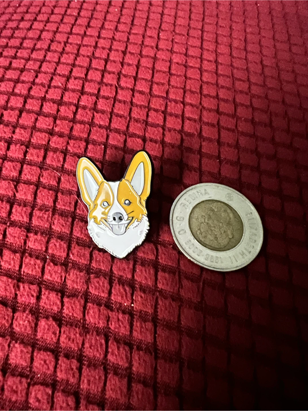 Corgi enamel pin - photo 2