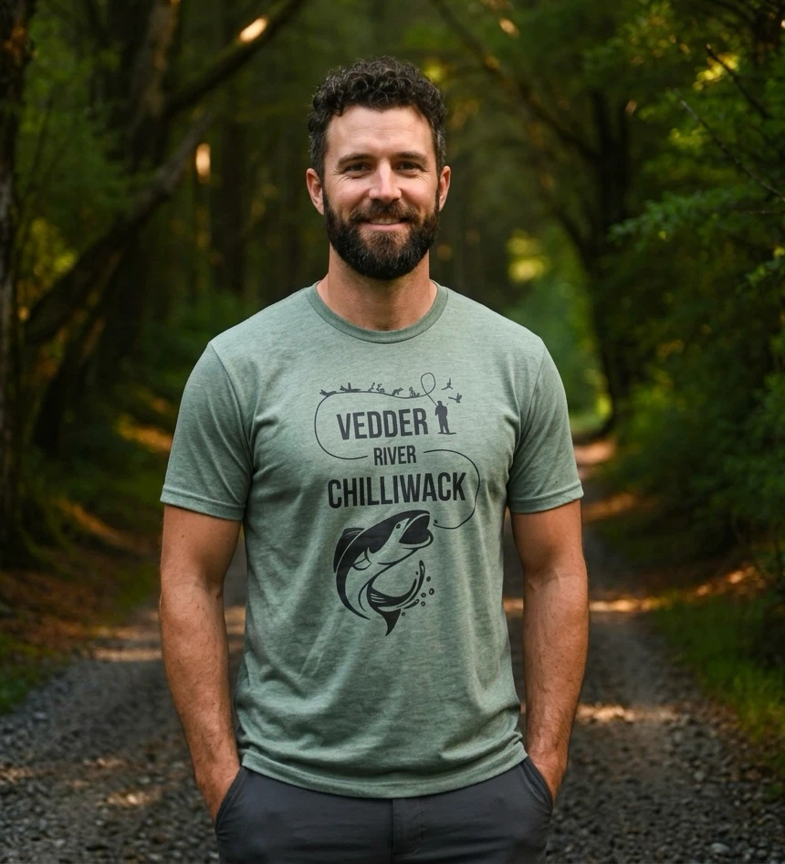Vedder River Chilliwack Men’s T-Shirt