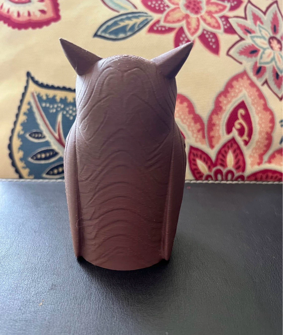 3D Printed Brown Owl Figurine - photo 2