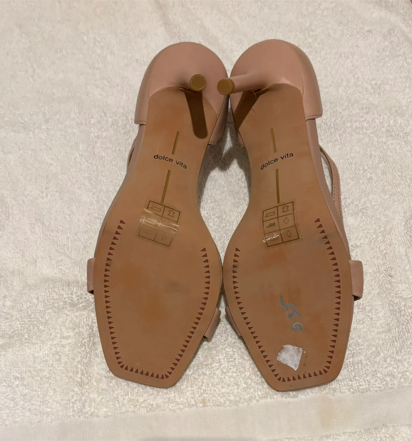DOLCE VITA - Nude Strappy Sandals NEW size 8 - photo 3