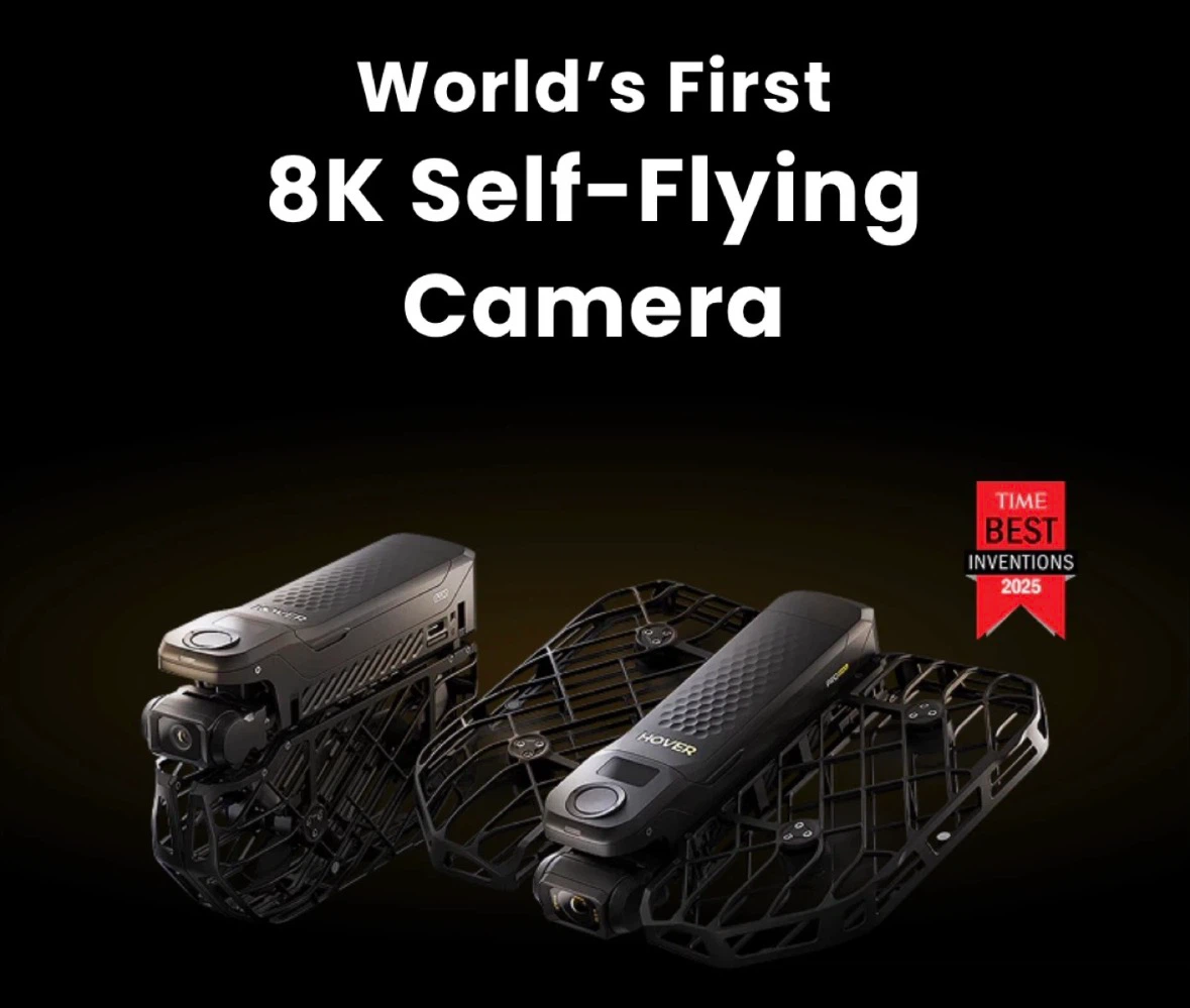 HoverAir X1 PROMAX Self-Flying Drone Power Bundle - New