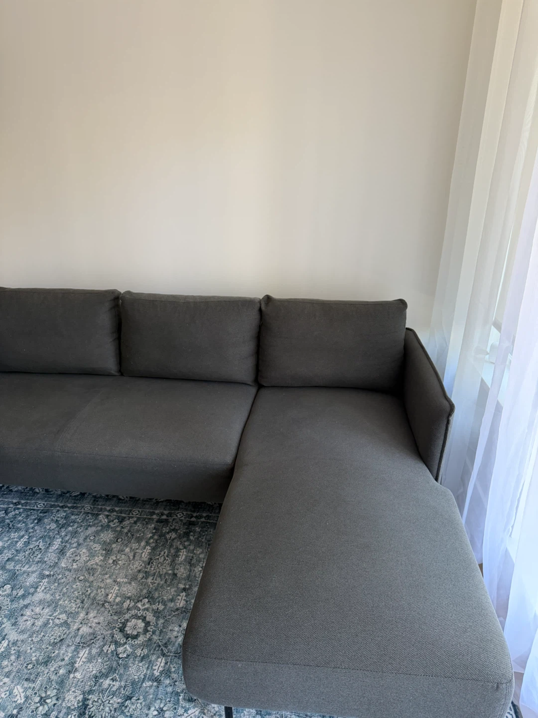 Grey Sectional Sofa - photo 2