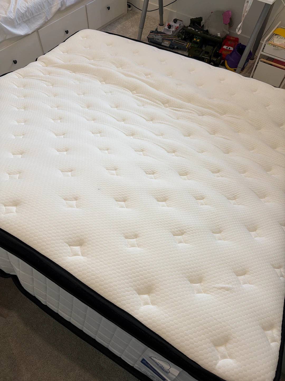 Original photos 12" Firm Hybrid Memory Foam Mattress - King - photo 3