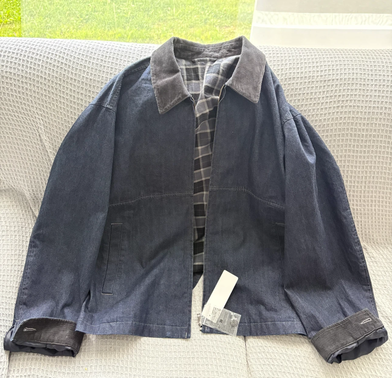 Uniqlo Mens Denim Blouson Jacket XXL