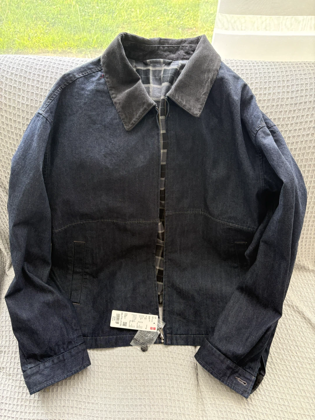 Uniqlo Mens Denim Blouson Jacket XXL - photo 2