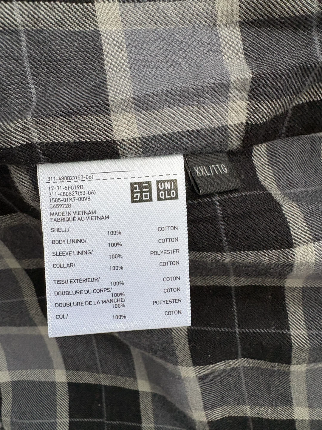 Uniqlo Mens Denim Blouson Jacket XXL - photo 4