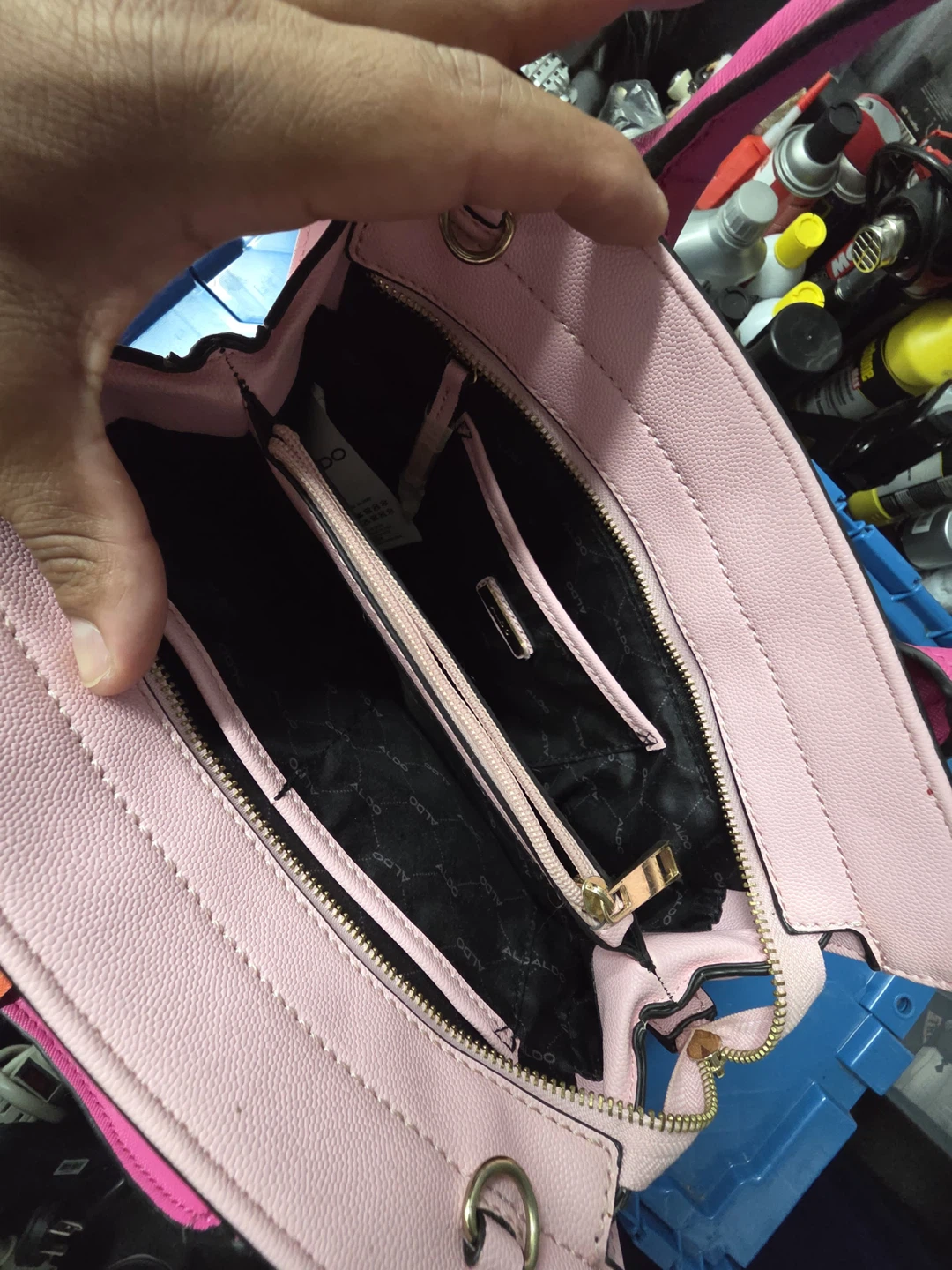 ALDO Red and Pink Handbag - photo 4