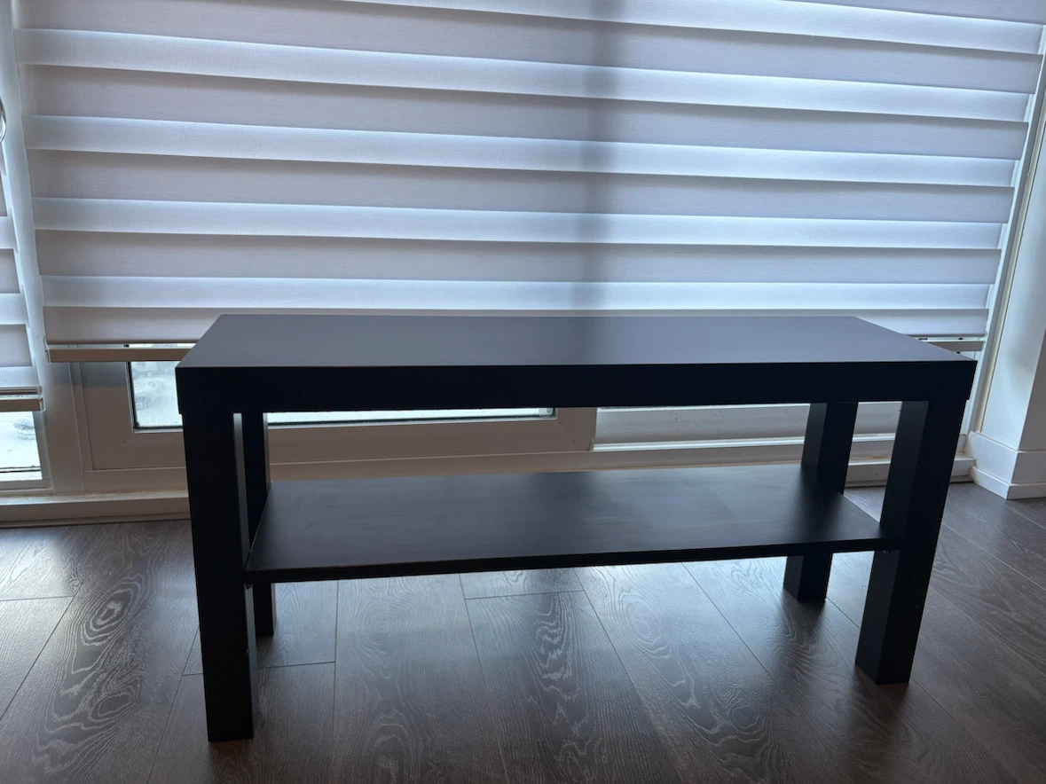 Black shelf