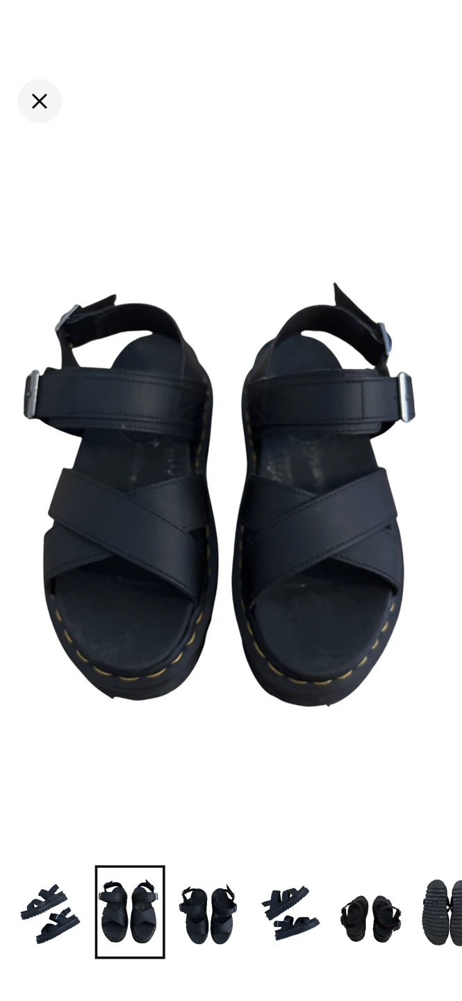 Dr. Martens Voss Leather Strappy Sandals - photo 2