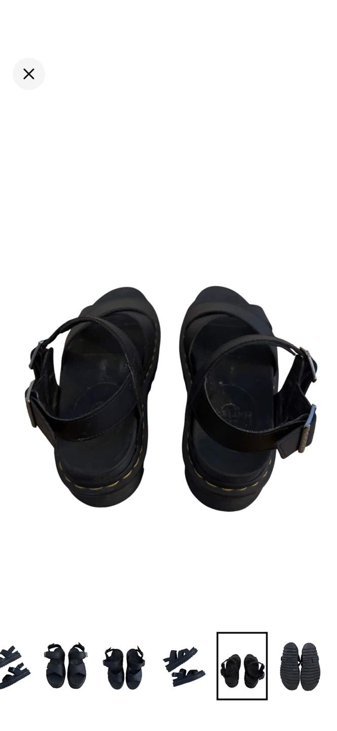 Dr. Martens Voss Leather Strappy Sandals - photo 4