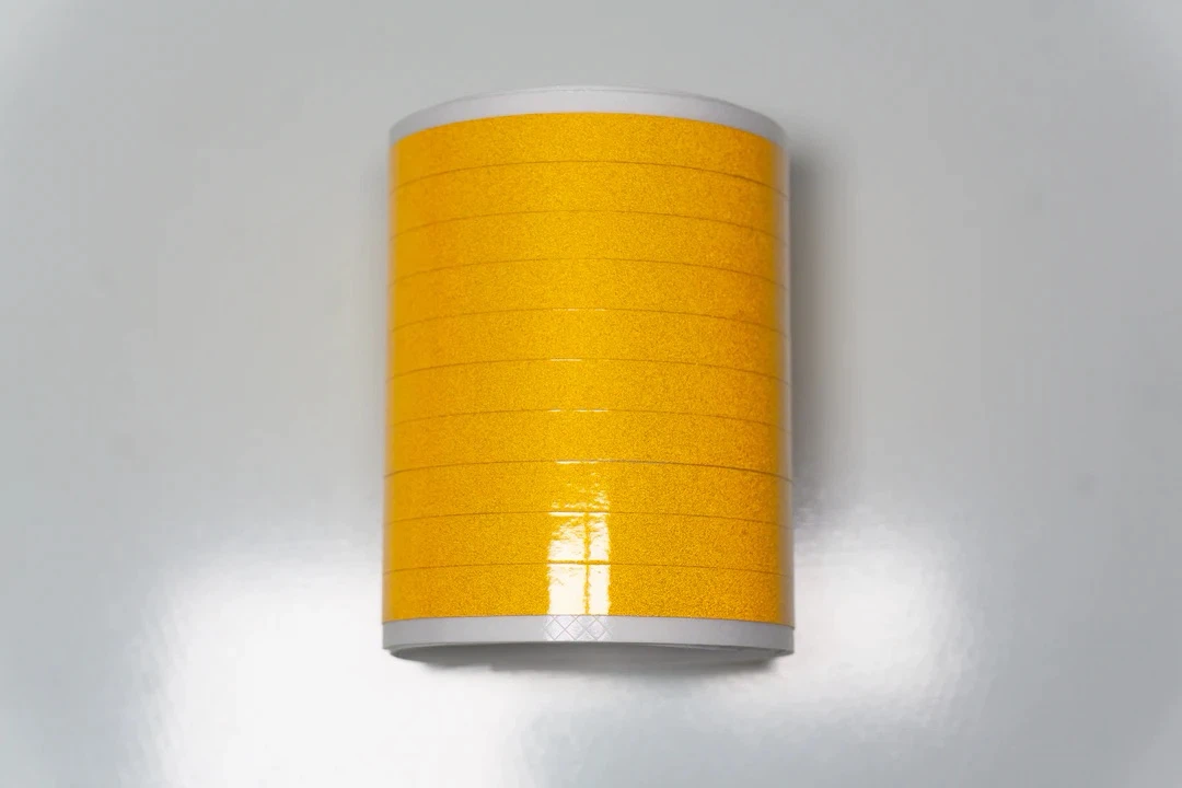 Roll of yellow Reflective Tape