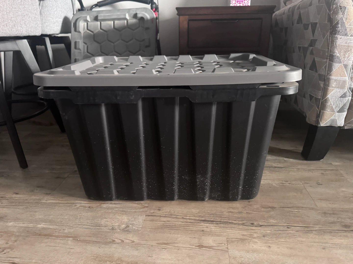 Heavy duty storage boxes large