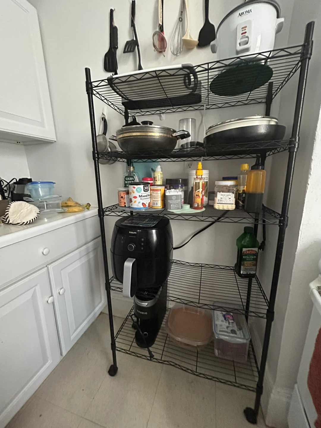 5 Tier Adjustable Rack