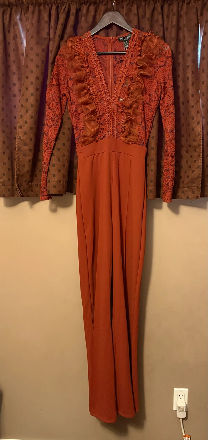 Brand New Revamped Wide-Leg Jumpsuit-Size Medium