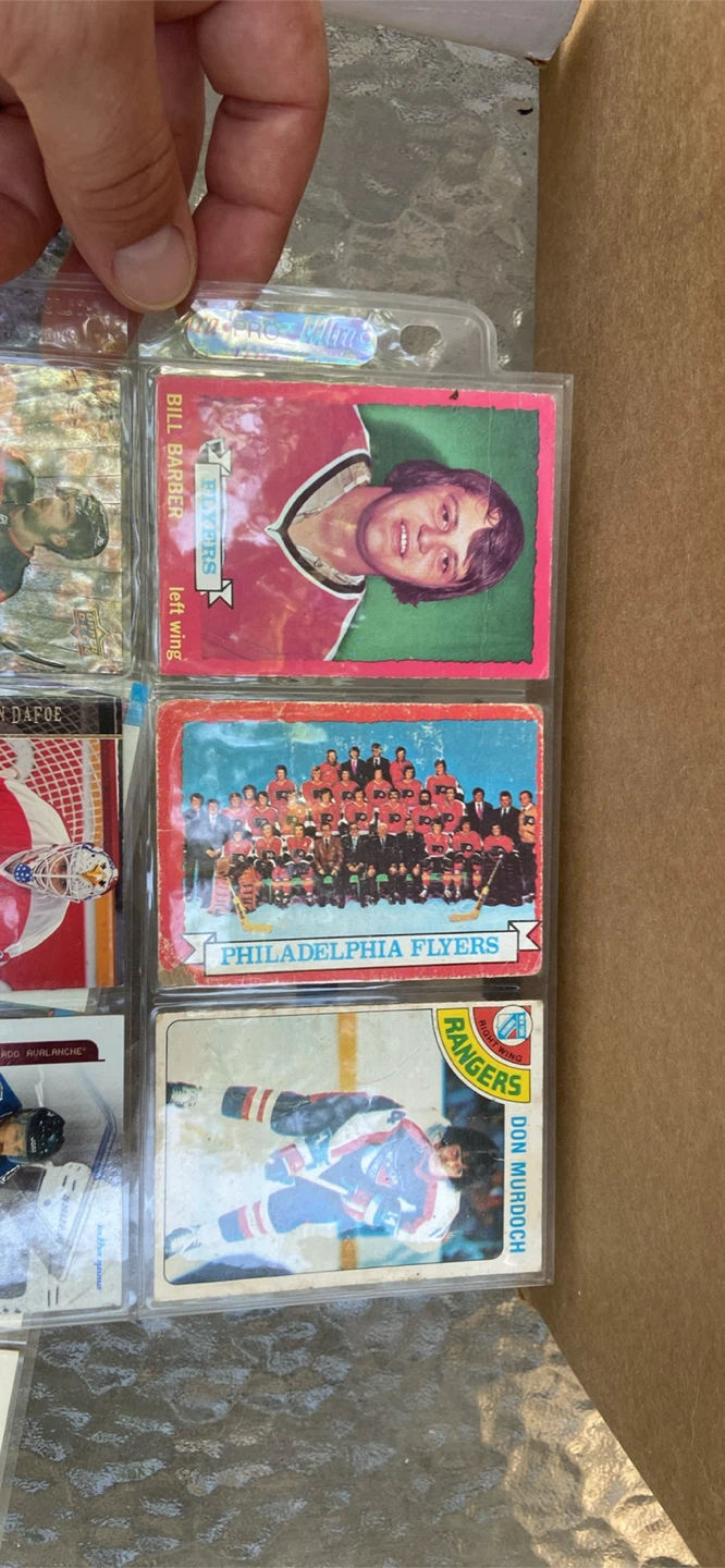 Vintage and Modern Hockey Card Collection