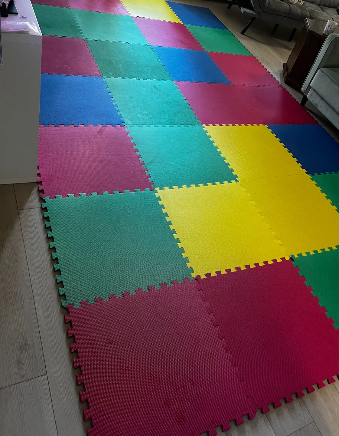 Colorful Foam Play Mat Tiles