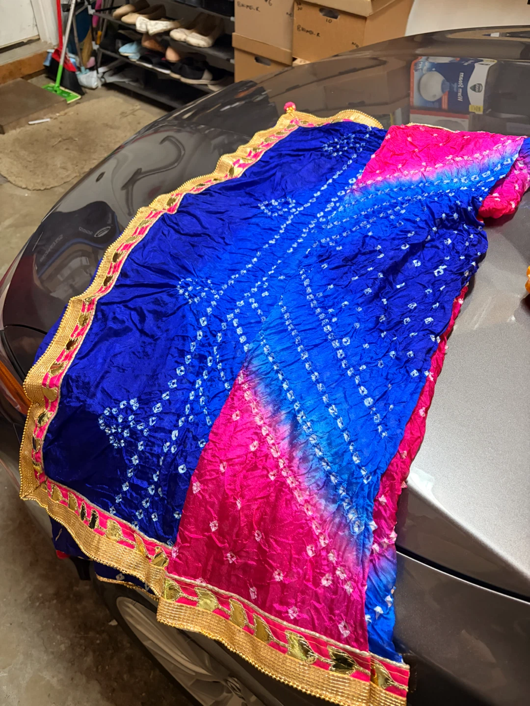 Tie-Dye Scarf Wrap Indian Bandhni Full Size Dupattas