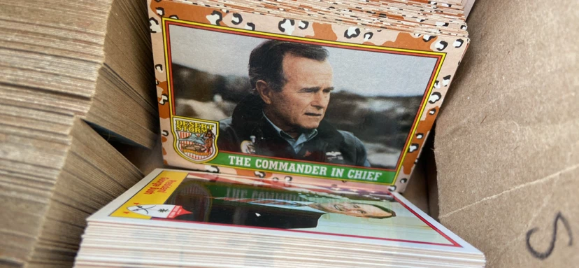 Topps Desert Storm and Desert Shield Trading Card Collection - photo 2
