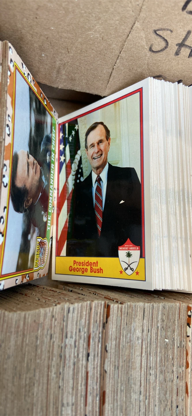 Topps Desert Storm and Desert Shield Trading Card Collection - photo 3
