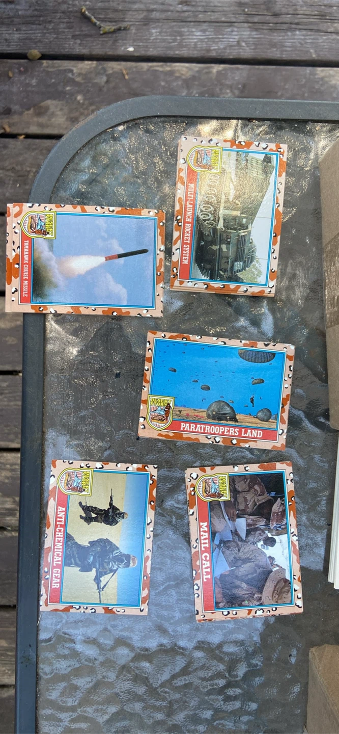 Topps Desert Storm and Desert Shield Trading Card Collection - photo 4