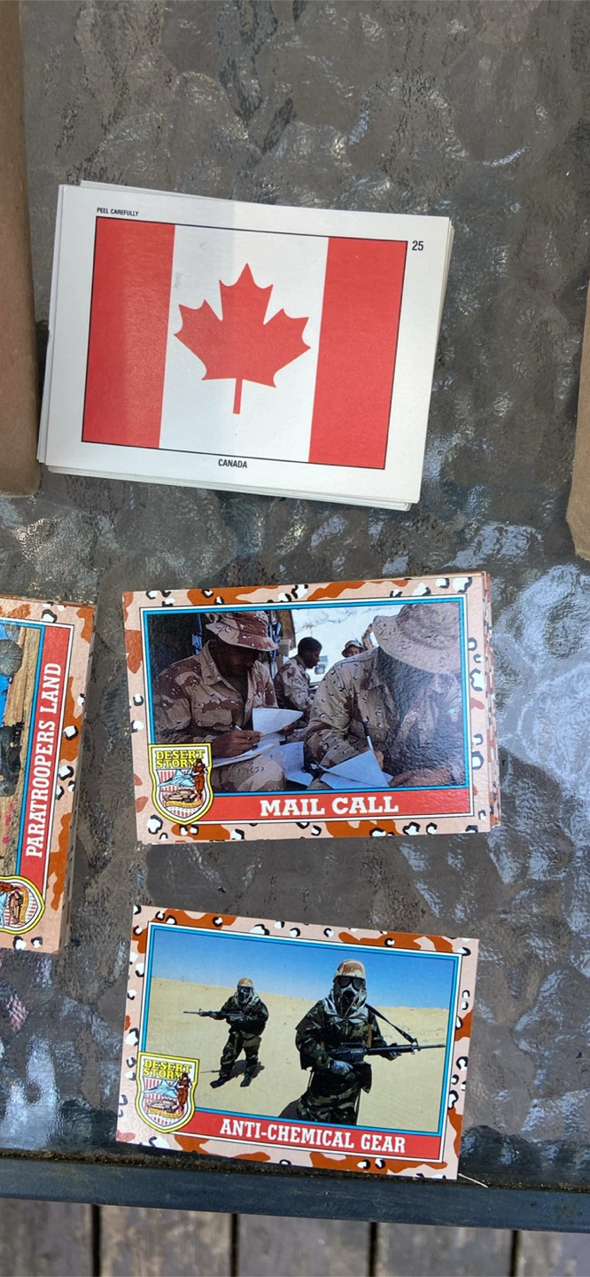 Topps Desert Storm and Desert Shield Trading Card Collection - photo 5