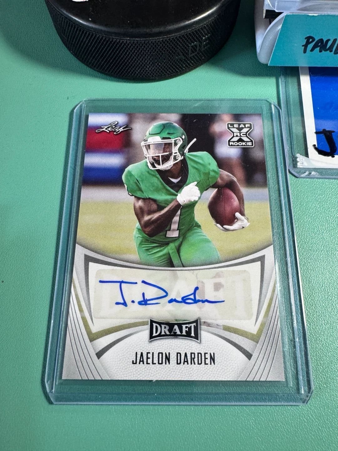 David Ugwoegbu Autographed Football Card - photo 3