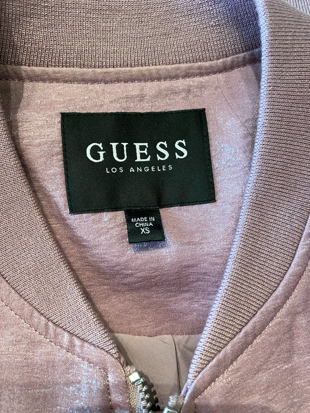 2 day sale! Guess ruffle zipper jacket purple / pink - photo 3