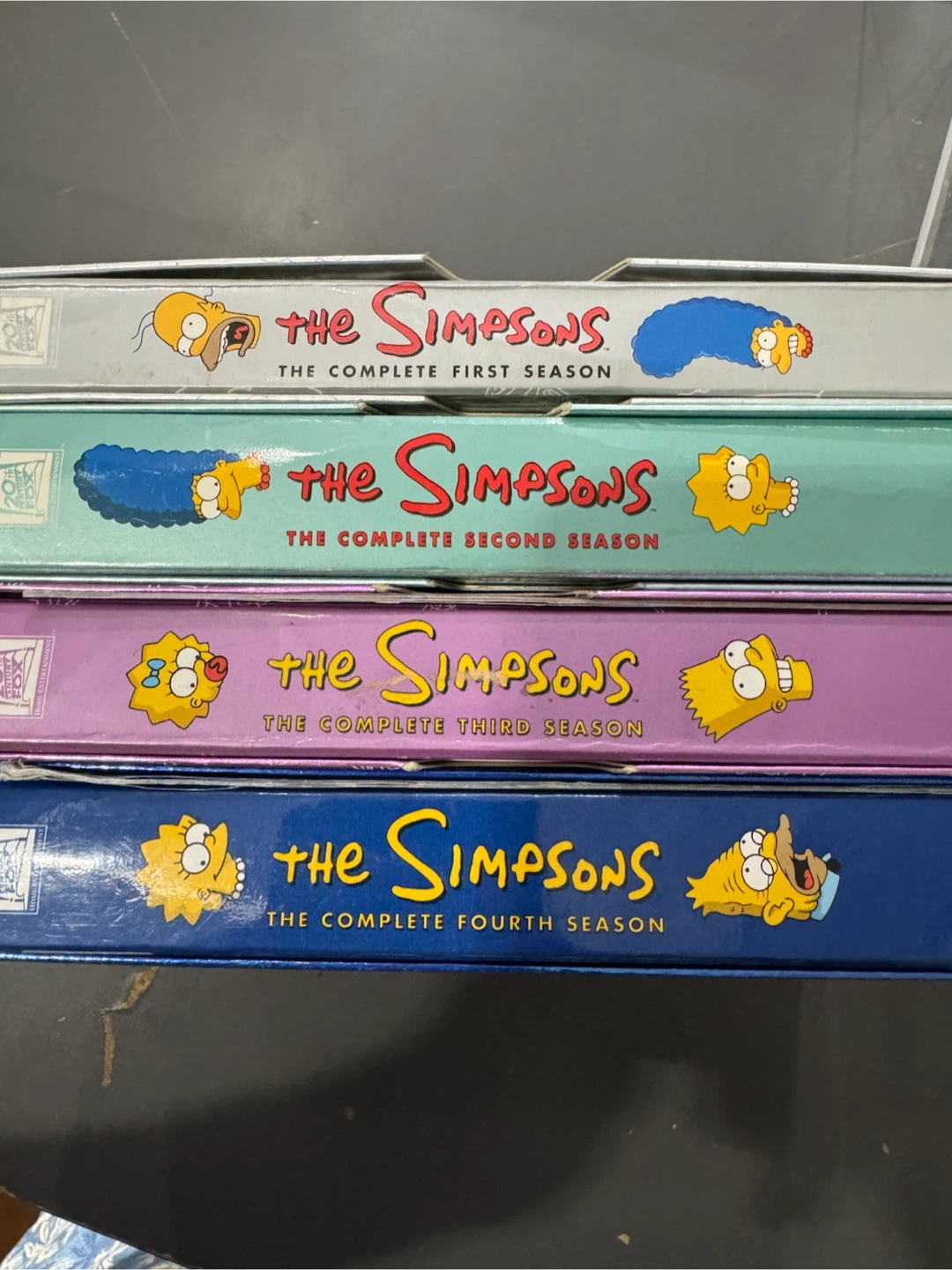The Simpsons Complete Seasons 1-4 DVD Set