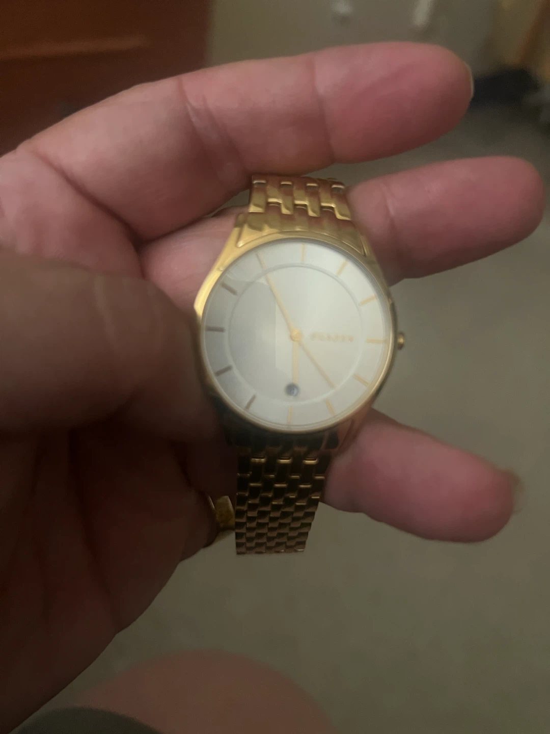 Skagen Gold Tone Watch