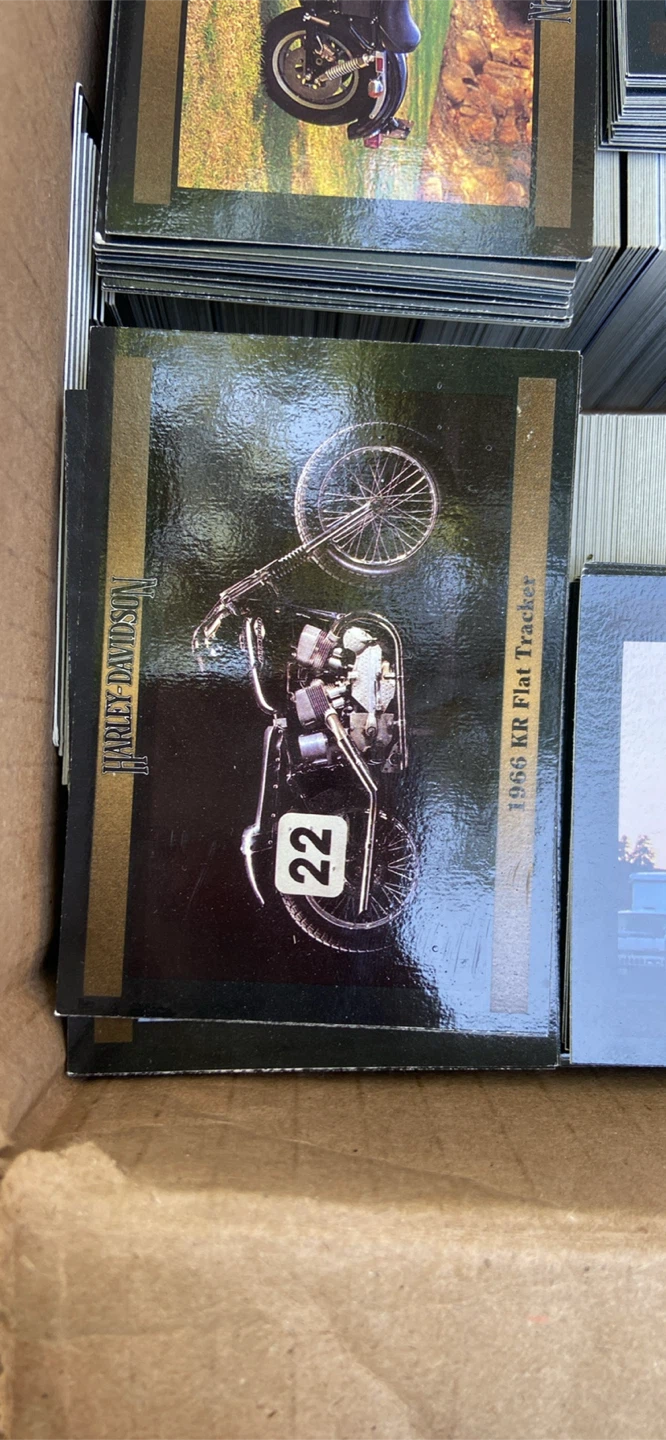 Harley-Davidson Motorcycle Trading Cards Lot - photo 2