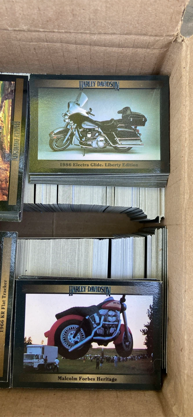 Harley-Davidson Motorcycle Trading Cards Lot - photo 4